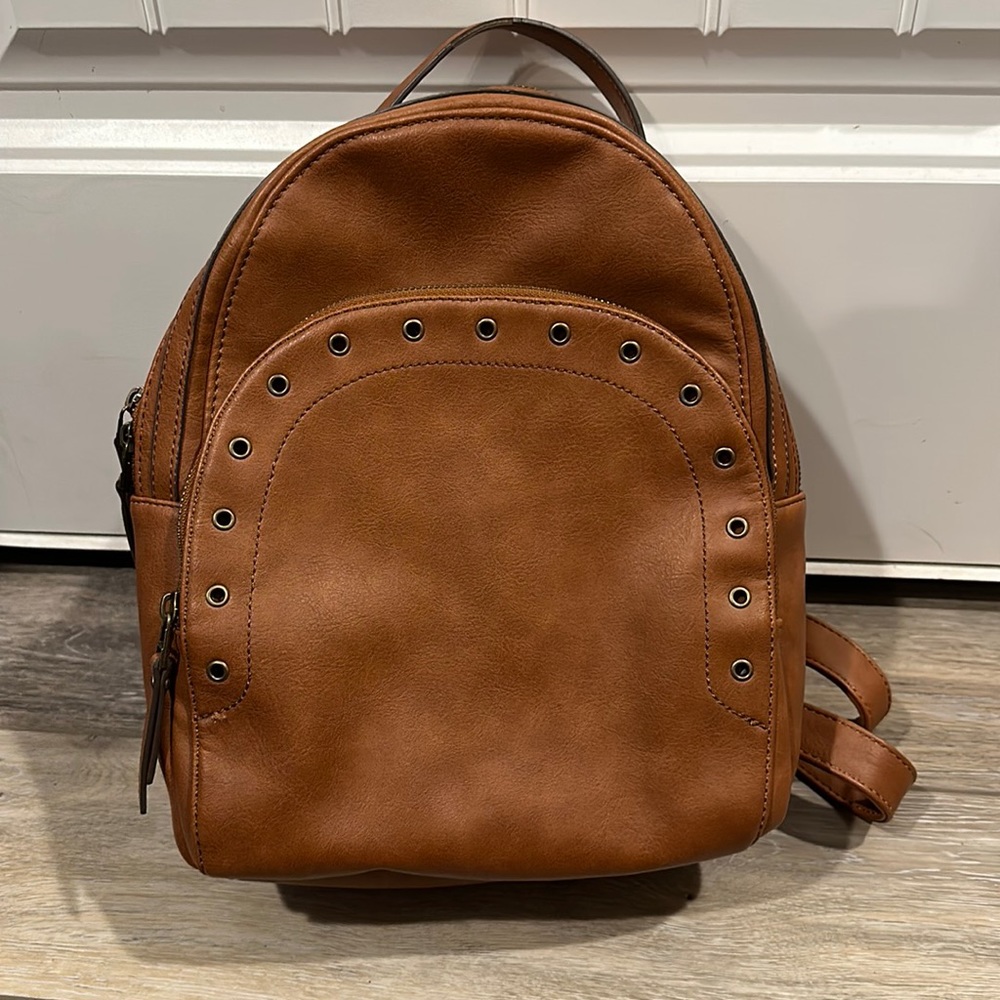 Maurice’s backpack purse.